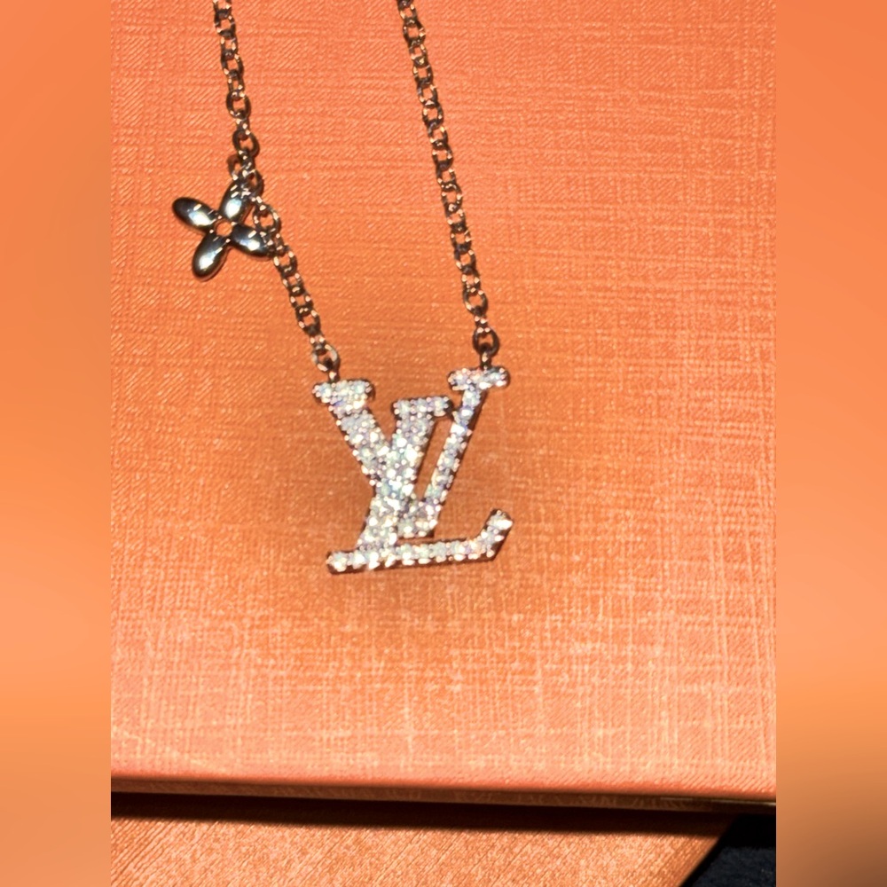 14k white gold vermeil custom designed necklace, holiday gift for her, best gift